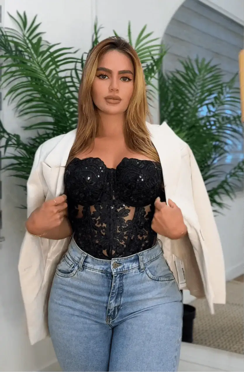 Corset Carlota noir